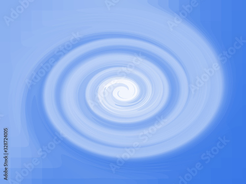 The vortex texture. A vortex of blue energy. Abstract background.Blue abstract swirl background.