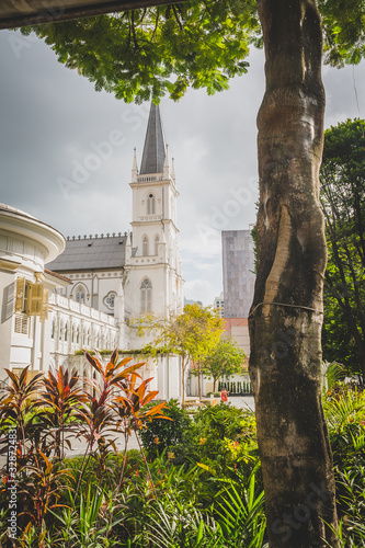 Chijmes historic church and heritage building featured in Crazy Rich Asians photo