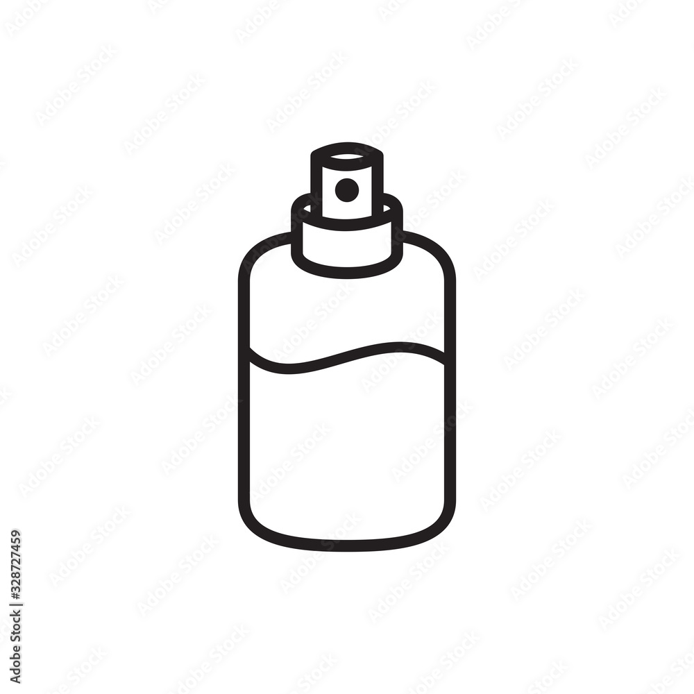 bottle icon in trendy flat design bottle icon in trendy flat design