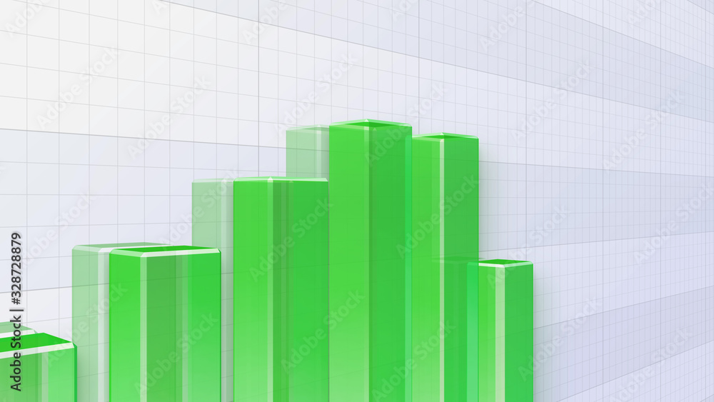 Business Economy Data Graph Chart Bar Growth Success 3D illustration background Business Economy Data Graph Chart Bar Growth Success 3D illustration background