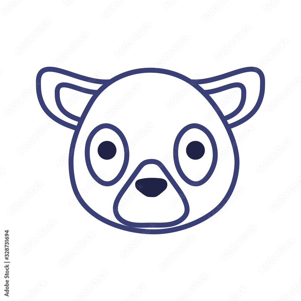 Cute sheep cartoon line style icon vector design Cute sheep cartoon line style icon vector design