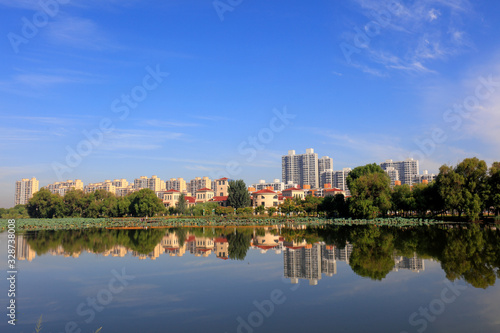 Waterfront City Architectural Landscape © zhang yongxin