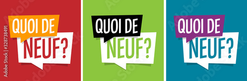 Quoi de neuf ?