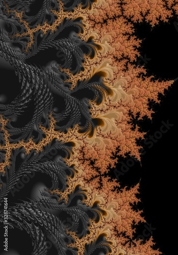 Fractal Abstract Art Background Wallpaper
