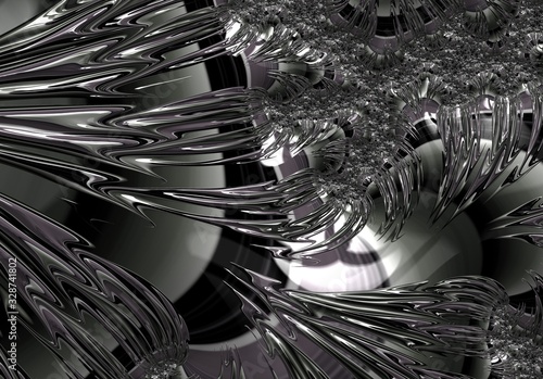 Fractal Abstract Art Background Wallpaper