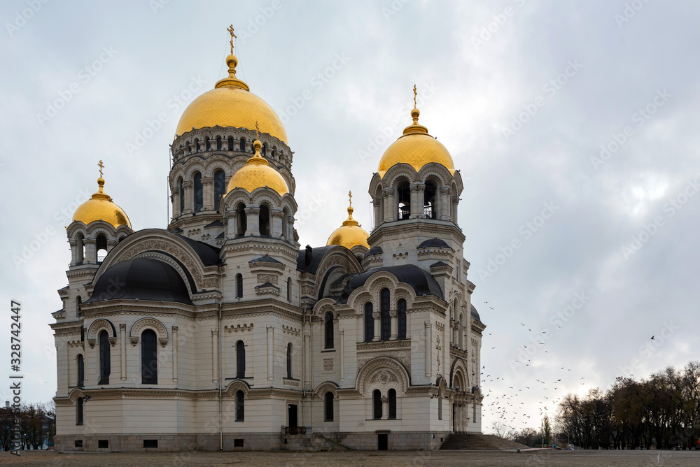 Russian orthodox cathedral of Ascention in Novocherkassk
