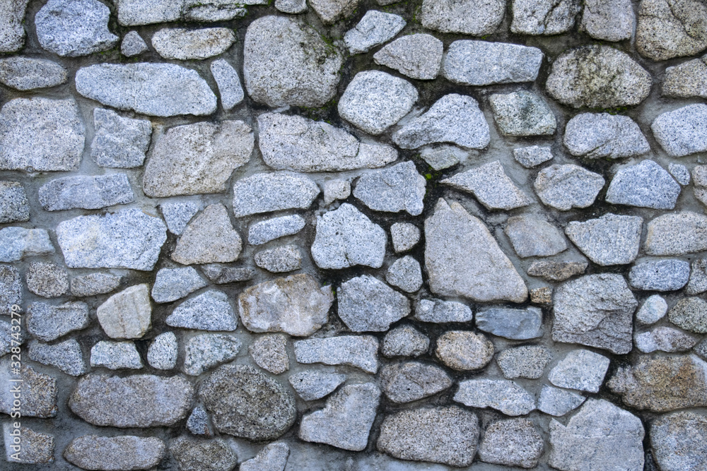 characteristic stone wall