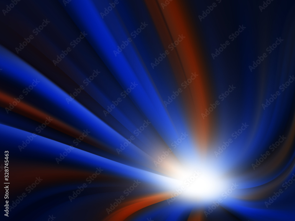 Fototapeta premium Abstract wavy background with curves lines. Concept of cover with dynamic effect