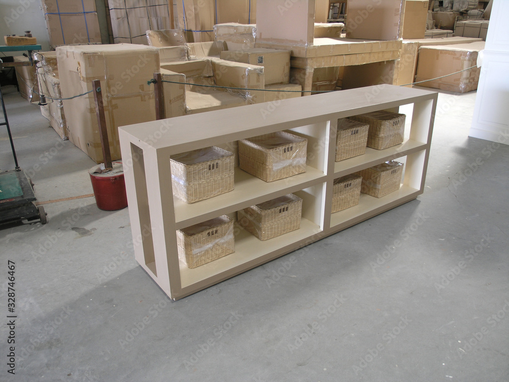 Classy and Modern Luxury Wooden Storage Furniture for Home Interiors Furniture in Factory Isolated Background Classy and Modern Luxury Wooden Storage Furniture for Home Interiors Furniture in Factory Isolated Background