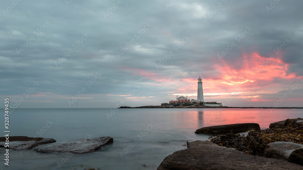 Fototapeta premium Der Leuchtturm