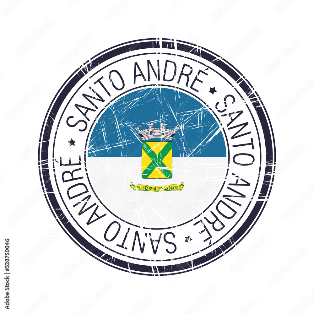 City of Santo Andre, Brazil vector stamp City of Santo Andre, Brazil vector stamp
