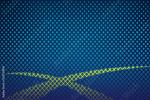 abstract modern Blue and black background with little square pattern