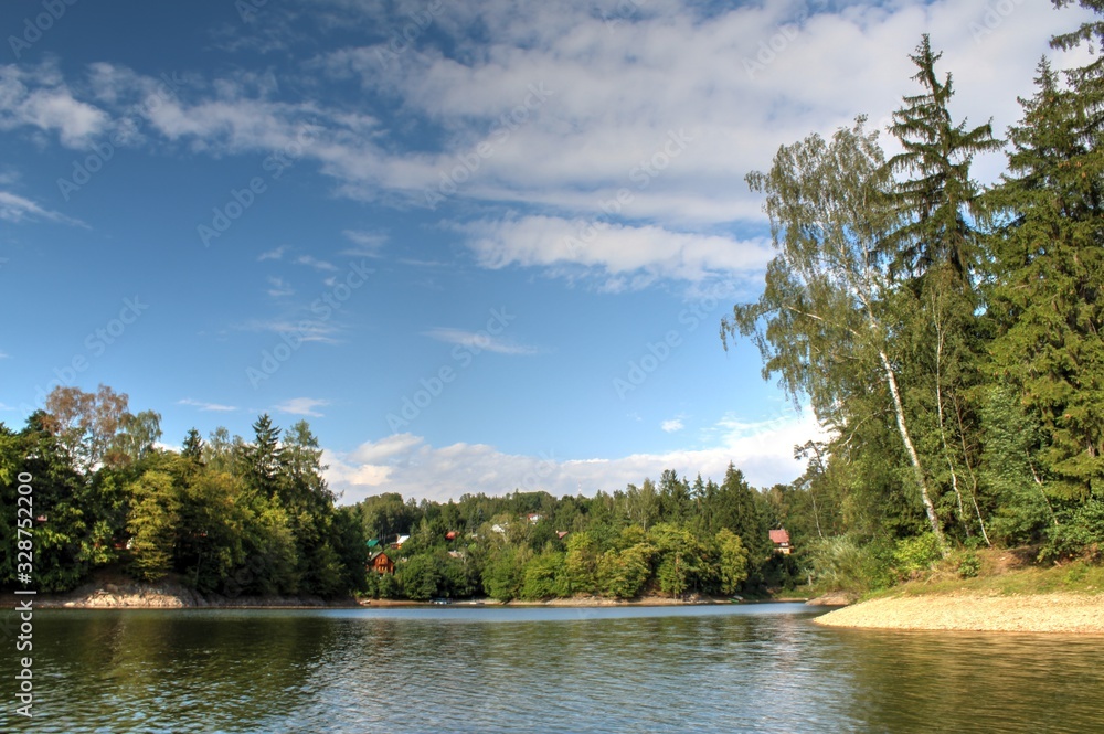 Naklejka premium nature and landscape eastern bohemia