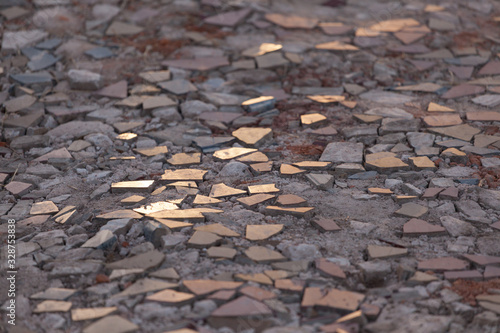 Textura de piedra y desenfoque