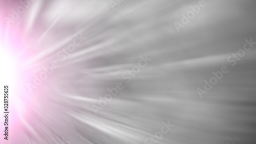 Vászonkép Abstract radial background in light key. Web banner.