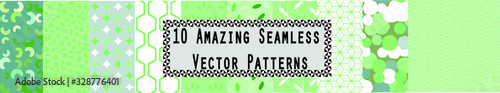 10 Amazing Seamless Vector Patterns Tropical Lime