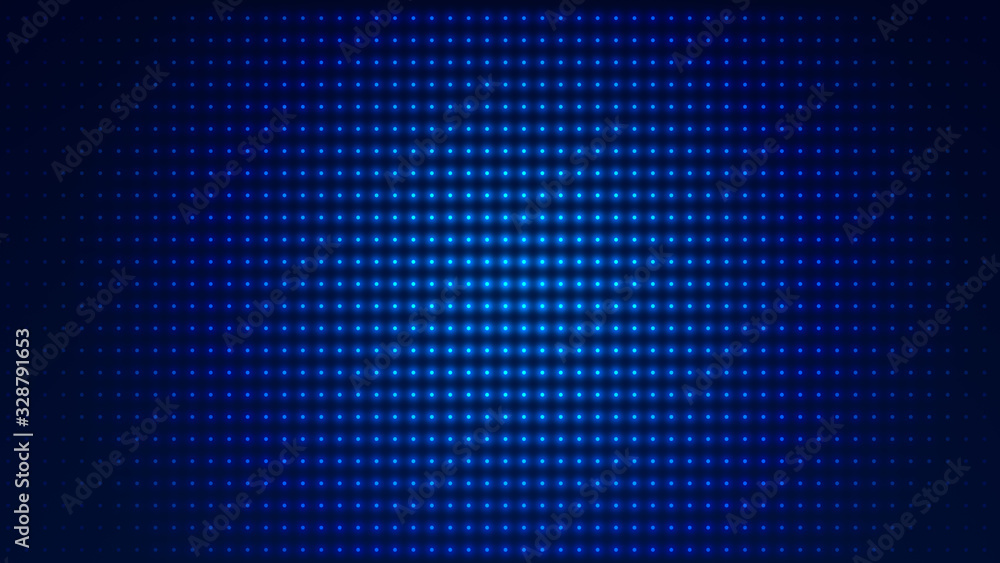 Dot white blue pattern screen led light gradient texture background. Abstract technology big data digital background. 3d rendering. Dot white blue pattern screen led light gradient texture background. Abstract technology big data digital background. 3d rendering.