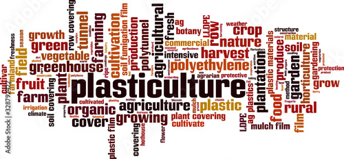 Plasticulture word cloud