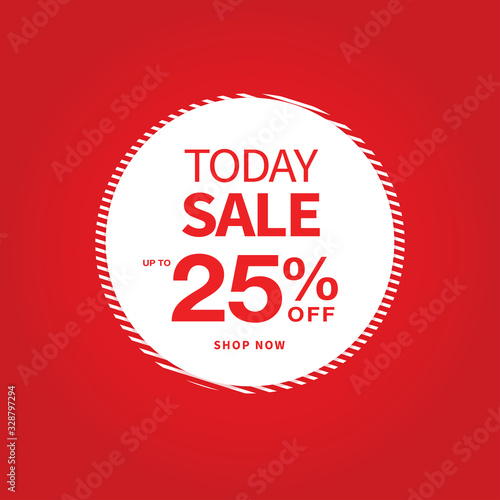 Today  Sale  special offer tag  price tags  Sales Label  banner  Vector illustration.
