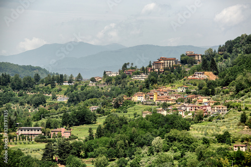 View from Barga Italy