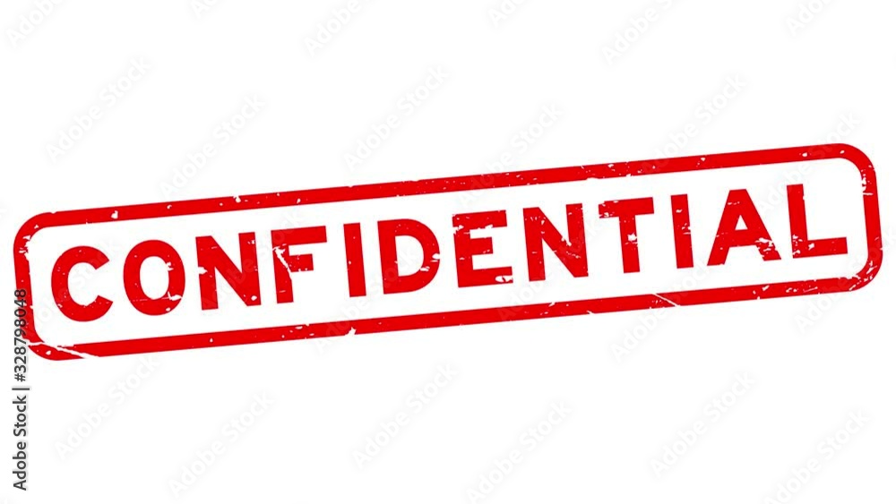 Grunge red confidential word square rubber seal stamp zoom in white background Grunge red confidential word square rubber seal stamp zoom in white background