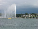 Geneva, Switz., Lake Geneva, Jet d'Eau