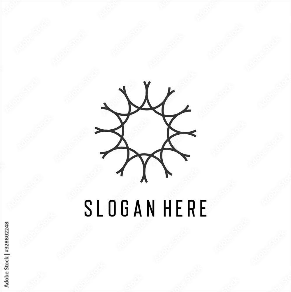 Neuron Group logo, Molecule icon - Vector Neuron Group logo, Molecule icon - Vector