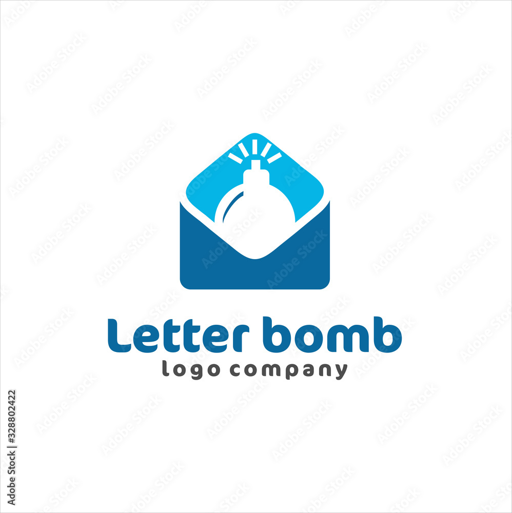 Envelope with bomb mail vector icon. filled flat sign for mobile concept and web design. Virus email glyph icon. Symbol, logo illustration. Vector graphics