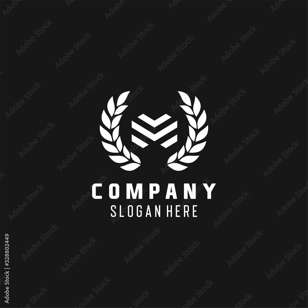 Letter M line logo design. Linear creative minimal monochrome monogram symbol. Universal elegant vector sign design. Premium business logotype. Letter M line logo design. Linear creative minimal monochrome monogram symbol. Universal elegant vector sign design. Premium business logotype.