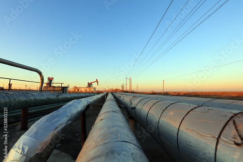 Petroleum transmission pipeline