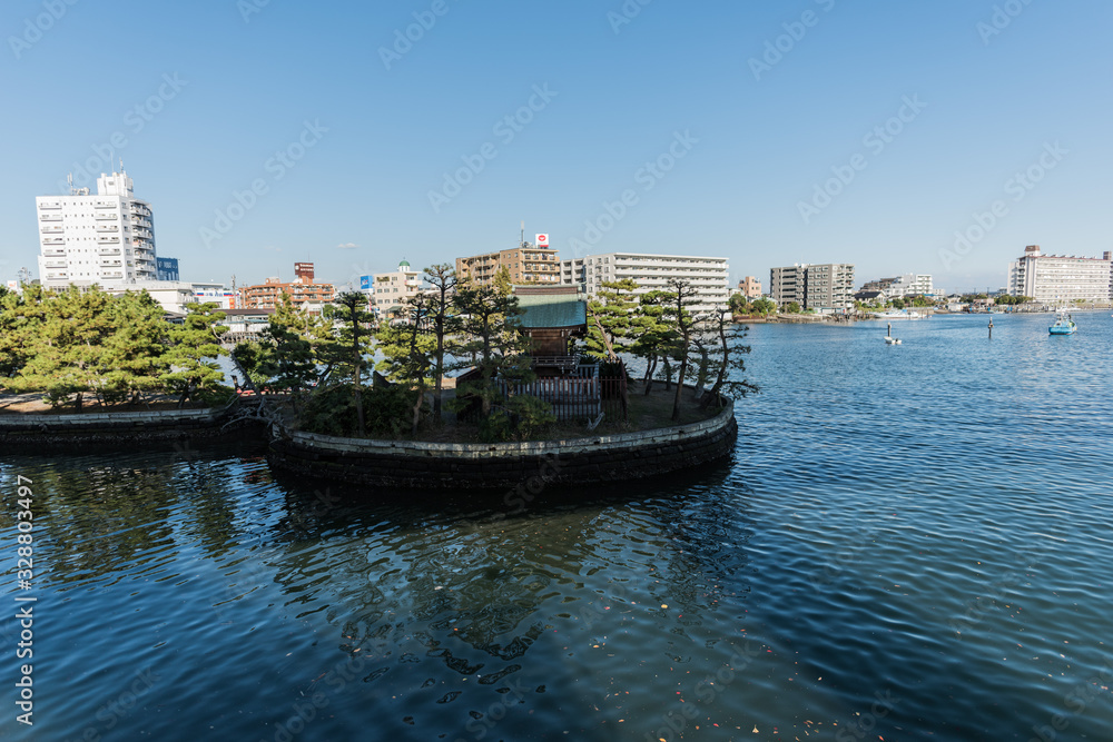 Fototapeta premium 金沢八景の景色