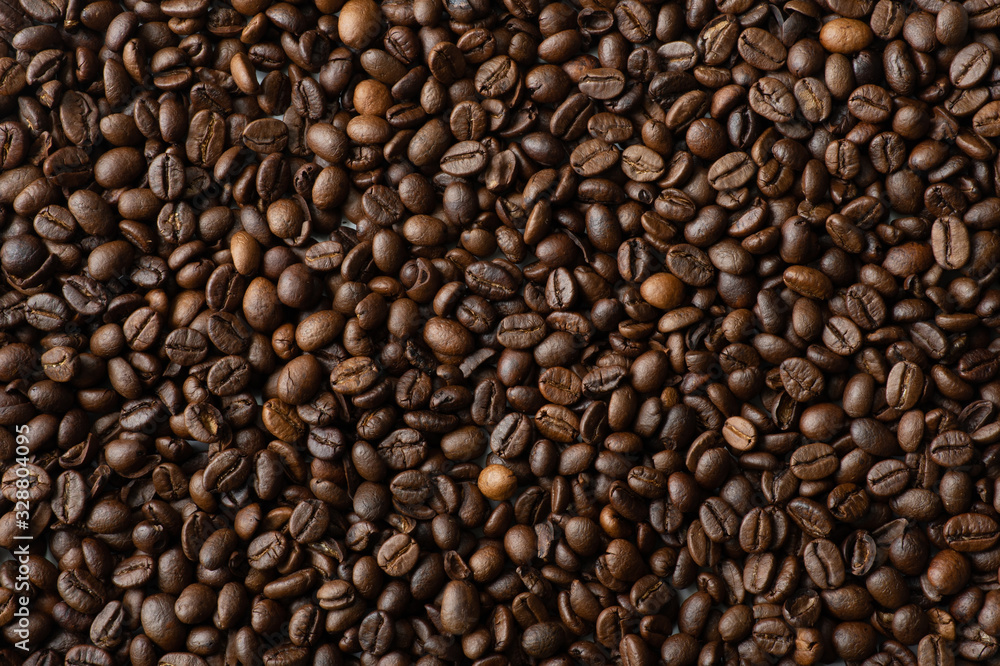 Coffee bean background