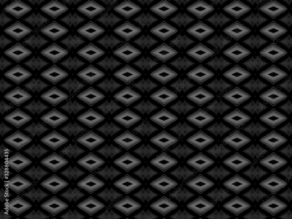 Diamond shape pattern on a black background Diamond shape pattern on a black background