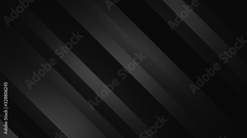 Abstract Black color Background with Triangle Pattern