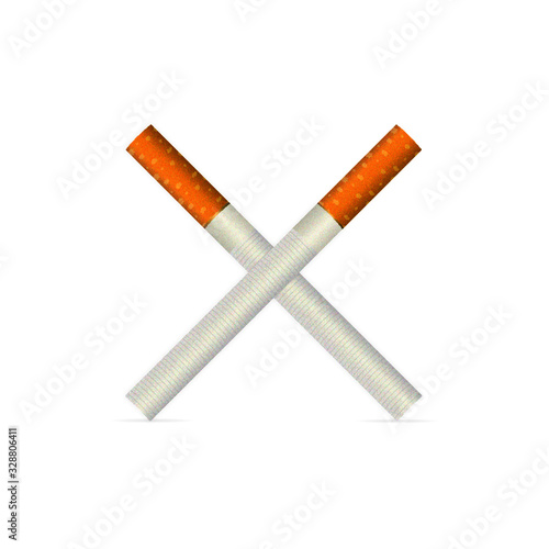 Photorealistic Cigarette