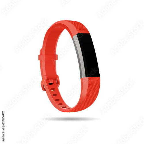 Photorealistic fitness band