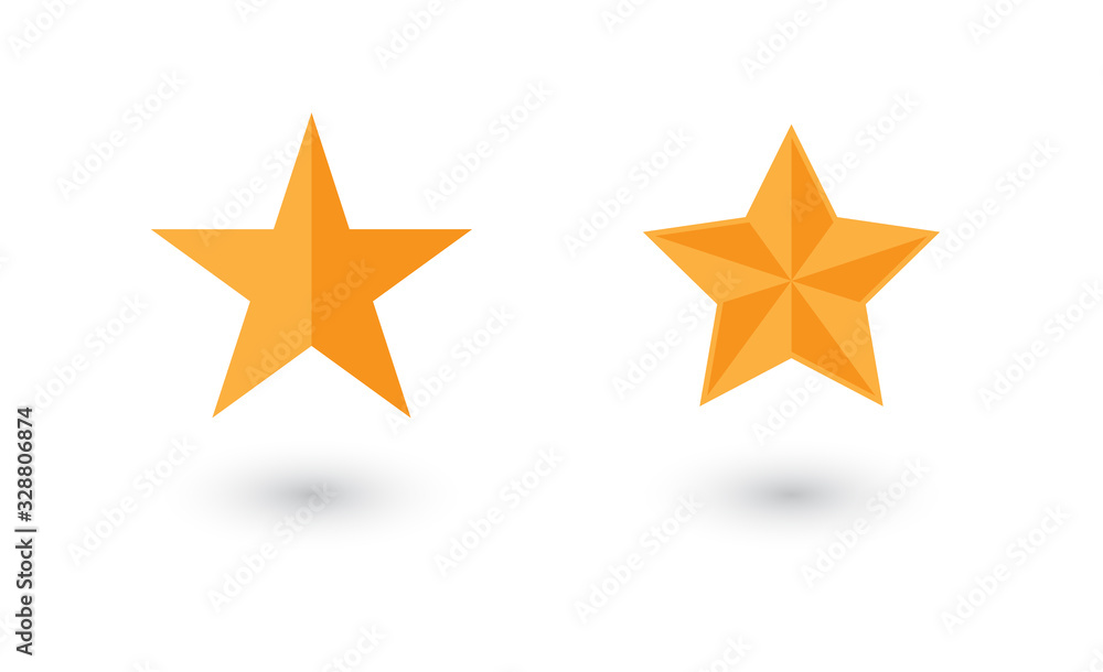Star icon vector. Shining star. Abstract Falling Star. On white background. Star icon vector. Shining star. Abstract Falling Star. On white background.