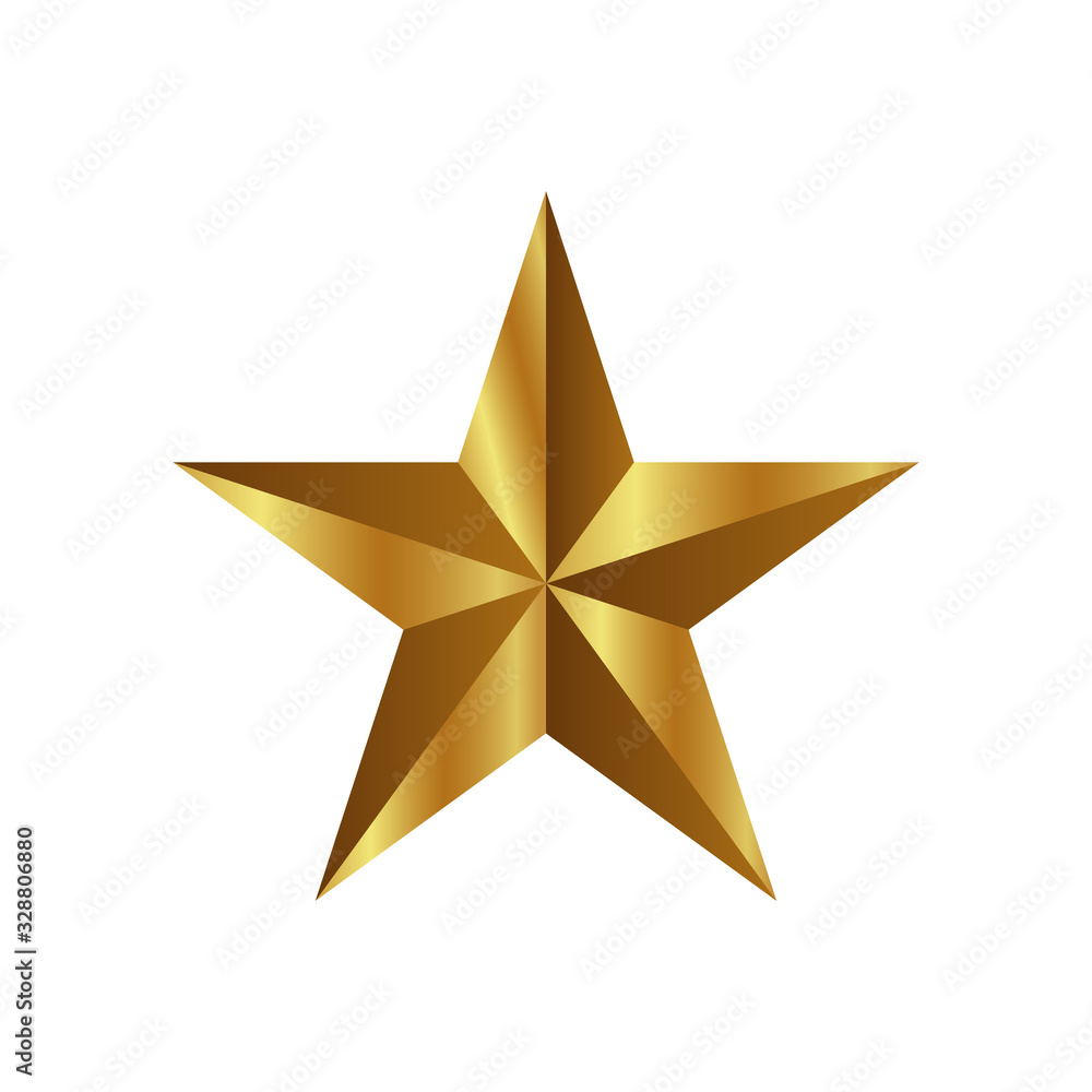 Obraz premium Star icon vector. Shining star. Abstract Falling Star. On white background.