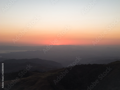 sunset in the mountains © chilo segura