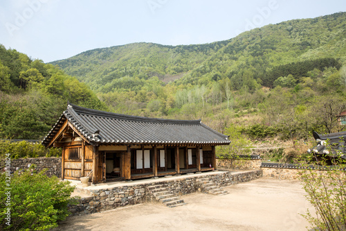 Historic Site of Preceptor Samyeong in Miryang-si, South Korea. Samyeong is the great man of the Joseon Dynasty.