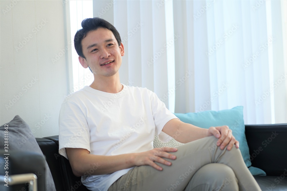 日本人男性のポートレート 日本人男性のポートレート