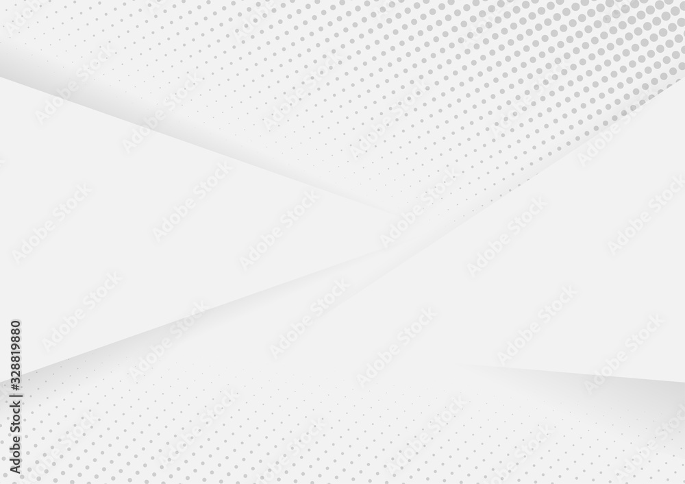 Abstract white and gray gradient background. Halftone dots design background.vector Illustration Abstract white and gray gradient background. Halftone dots design background.vector Illustration