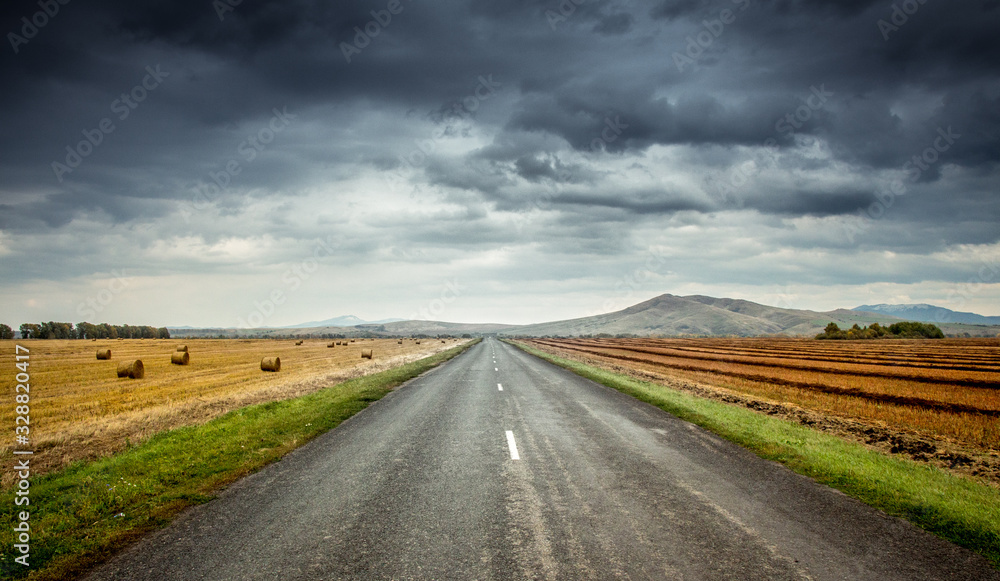 Road to the mountains