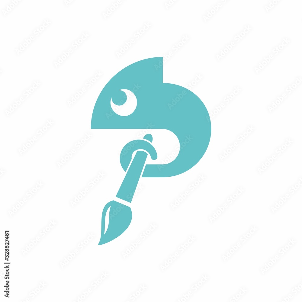 Chameleon logo concept. Chameleon vector. Chameleon logo concept. Chameleon vector.