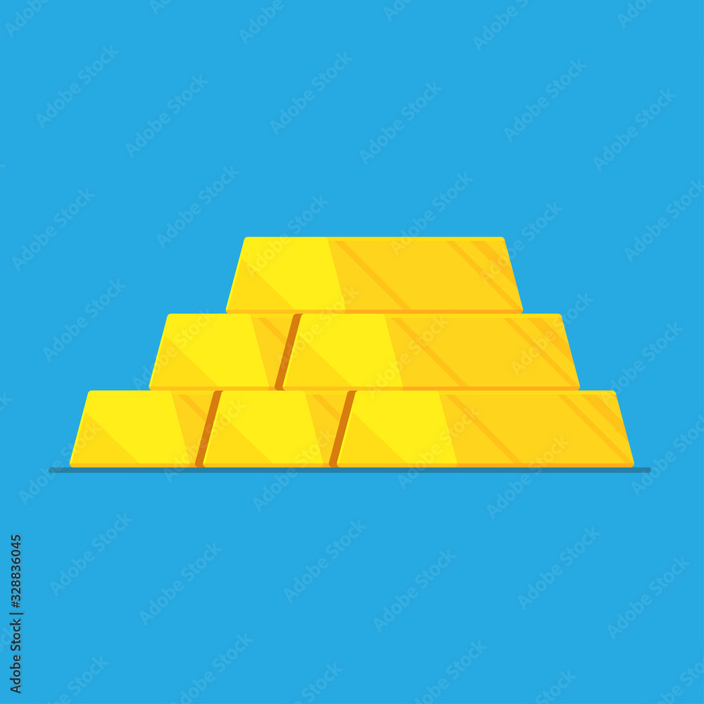 Bullion icon,Gold bars or ingots. Vector illustration isolated background. Bullion icon,Gold bars or ingots. Vector illustration isolated background.