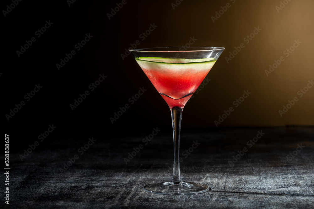 Watermelon martini Watermelon martini