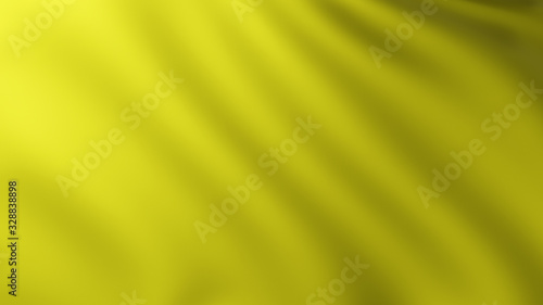 Large Yellow Flag fullscreen background in the wind