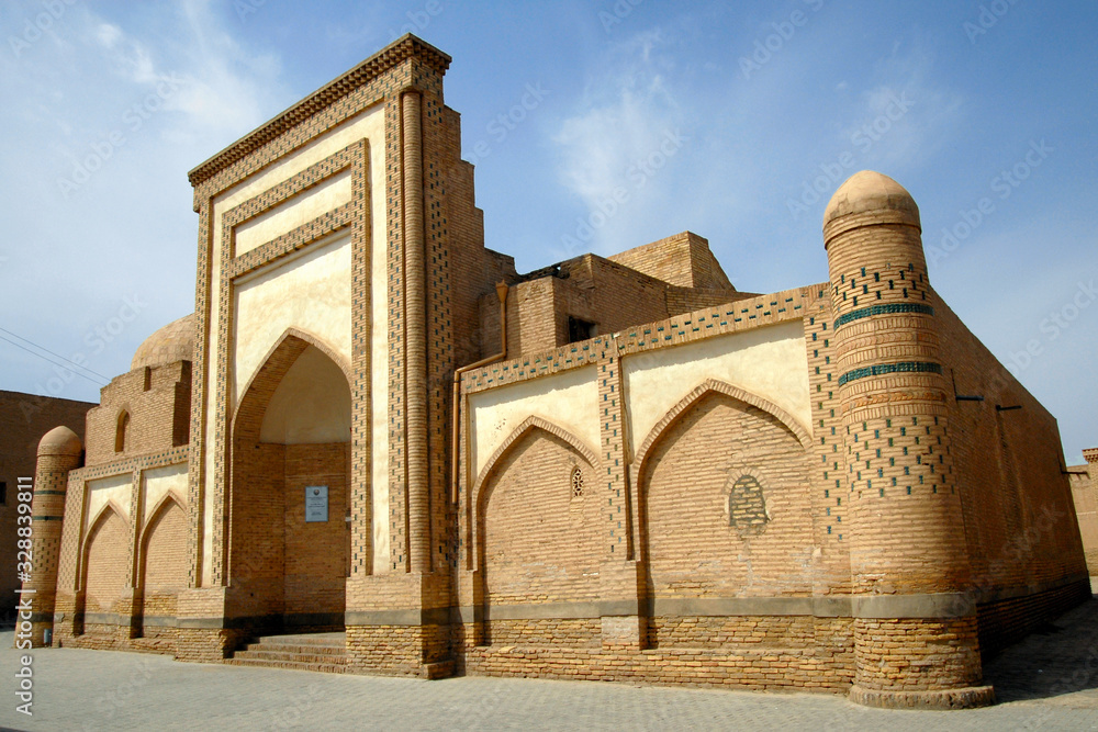 Yusuf Yasulbashi Madrasah (1906), Itchan Kala (old or inner town). Khiva town, Uzbekistan.
