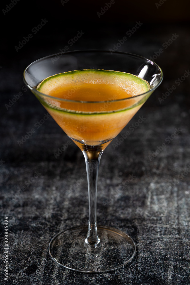 Cantaloup martini Cantaloup martini