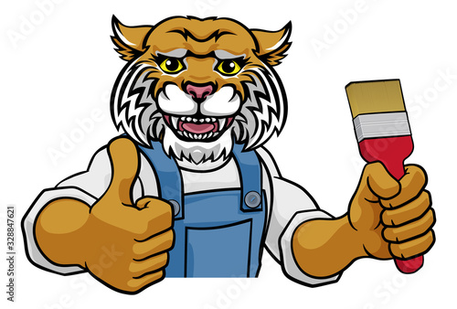 A wildcat painter decorator...